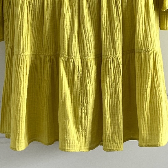 Devotion Twins Ella Mini Dress 100% Cotton Gauze Beachy XS New Anthropologie - Picture 8 of 14